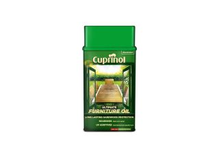 Cuprinol Ultimate Furniture Oil Mahogany 1L