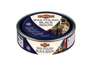Liberon Black Bison Wax Paste Georgian Mahogany 500ml