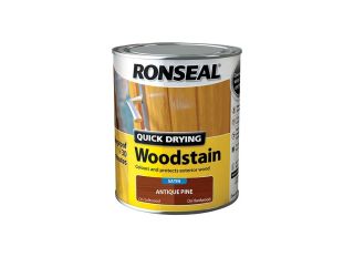 Ronseal Quick Dry Woodstain Antique Pine 750ml