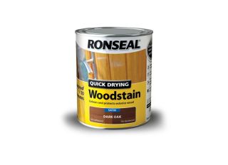 Ronseal Quick Dry Woodstain Teak 750ml
