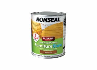 Ronseal Hardwood Furniture Stain English Oak 750ml
