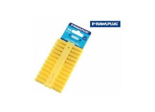 Rawlplug Uno Plugs Yellow 3-4.5mm (Card 96)