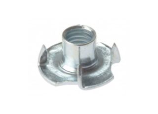 Forgefix Pronged T Nuts Zinc Plated M8 (Pack 10)