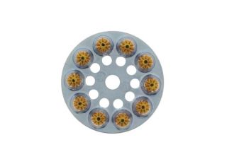 Paslode Spit P370 Disc Cartridge Yellow 6.3x10mm (Pack of 100) 031700