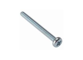 Forgefix Machine Screw Pan Head Zinc Plated M4x20mm (Pack 25)