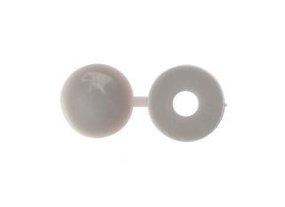 Forgefix Hinged Cover Caps Grey Plastic No. 6-8s (Pack 100)