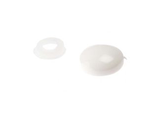 Forgefix Plastic Domed Cover Caps Beige No. 6-8s (Pack 25)