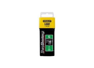 Stanley 14mm 42614 H/S Staples G Type (Pack of 1000)