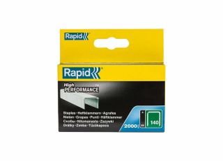 Rapid 140/6 6mm Galvanised Staples (Box 2000)