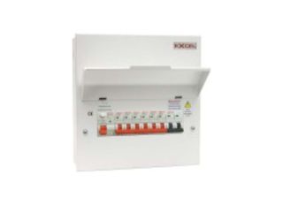 QVS 6 Way Metal Amendment 3 Consumer Unit EXM10SL