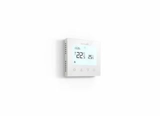 Thermogroup Thermotouch 7.6iG Programmable Thermostat White Glass
