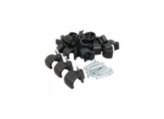 QVS Armoured Cable Round Cable Clips 12mm (Pack of 100) CASWA12