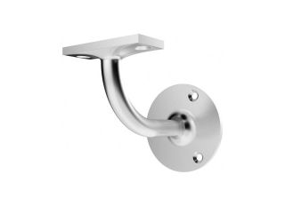 Carlisle Handrail Bracket Heavy Weight Satin Chrome