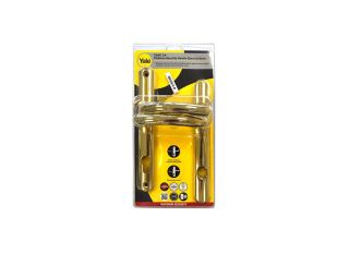 Yale PVCU Max Security Handles TS007 2* Polished Gold P-Y2G-HSLL-PG