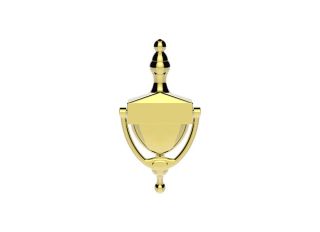 Carlisle Victorian Urn Door Knocker Polished Brass