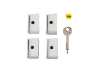 Yale Window Locks (4) V-8K109-4-WE