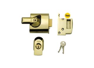 Yale PBS1 Max Security Nightlatch BS3621 DMG P-BS1-DMG-PB-60