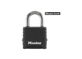 Masterlock Excell  4 Digit Combination Padlock 50mm Black