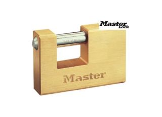 Masterlock Solid Brass Shutter Lock 85mm