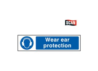 Scan Wear Ear Protection Sign