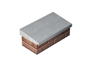 Once Weathered White Coping 610x165mm