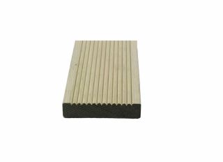 20x94mm (Nom 25x100) Treated Decking Cambridge Smooth/Reeded