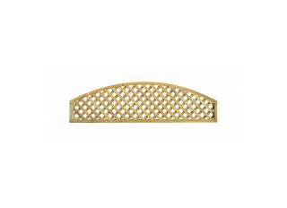 Grange Alderley Dome Convex Trellis Fence 1830 x 495mm ALDDOME