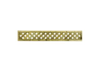 Grange Elite Square Top Trellis Fence 1800 x 300mm ELTSQL1