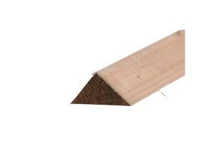 Anglian Timber Treated Arris Rail Green 3000x75mm