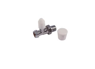 Westco 15mm CP Cosmos Straight Radiator Valve 3015