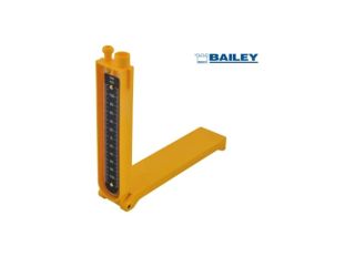 Bailey U Air Gauge with Label 4in