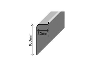 TuffStuff GRP Roofing C100 Simulated Lead Flashing Trim 3mtr