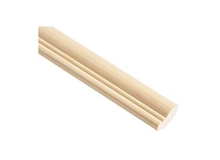 Cheshire Mouldings Pine Decorative Worktop Scotia 12x34mm 2.4m TM811