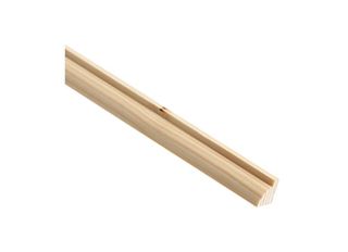 Cheshire Mouldings Ovalo Glass Bead Pine 15x12mm 2.4m TM500