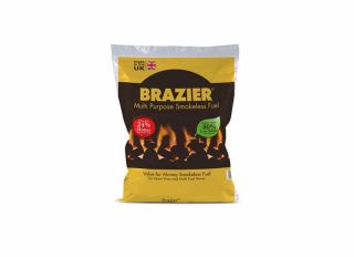 Brazier Smokeless Coal For Open Fires & Multi-Fuel Stoves 25kg Bag