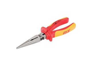 Ox Pro VDE Long Nose Pliers 200mm (8in)
