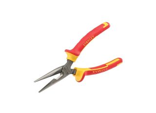 Stanley Maxsteel VDE Long Nose Plier 160mm