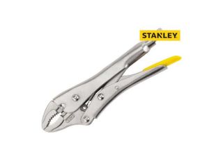 Stanley Locking Pliers Curved Jaw 185mm