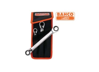 Bahco Reversible Ratchet Spanners Set 3 Piece 8 - 19mm BAHS4RM3T