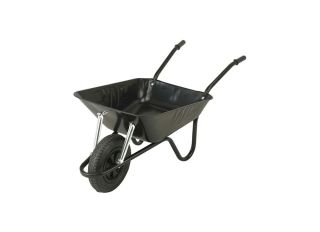 Walsall Easiload Wheelbarrow Black 85L