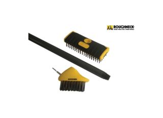 Roughneck Patio & Decking Brush Set 3 Piece