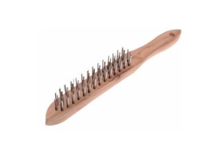Faithfull Lighweight Scratch Brush 3 Row