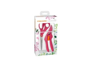 Fiskars Inspiration Ruby Pruner & Scissor Set