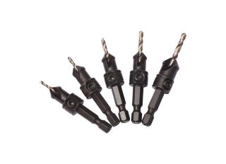 Dart 5 Piece Quick-Change Countersink Set