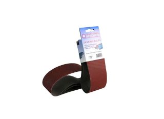 NA Sanding Belts Assorted 75x533mm(Pack of 3)