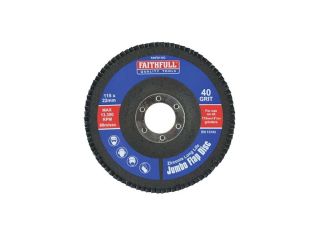 Faithfull Flap Disc Coarse 115mm