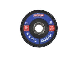 Faithfull Flap Disc Fine 115mm