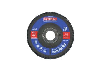 Faithfull Flap Disc Medium 115mm