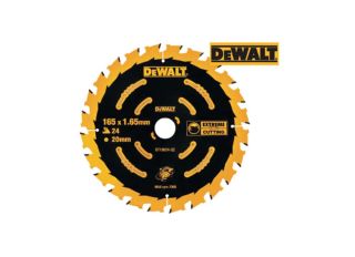 Dewalt Extreme Circular Saw Blade 165x20mm / 40T Cordless