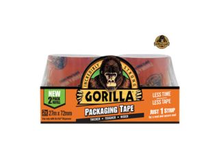 Gorilla Packaging Tape Refill 72mmx27m (Pack 2)